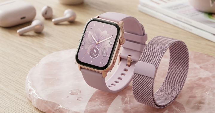 Smart Watch for Women: Stylish Calls and Fitness